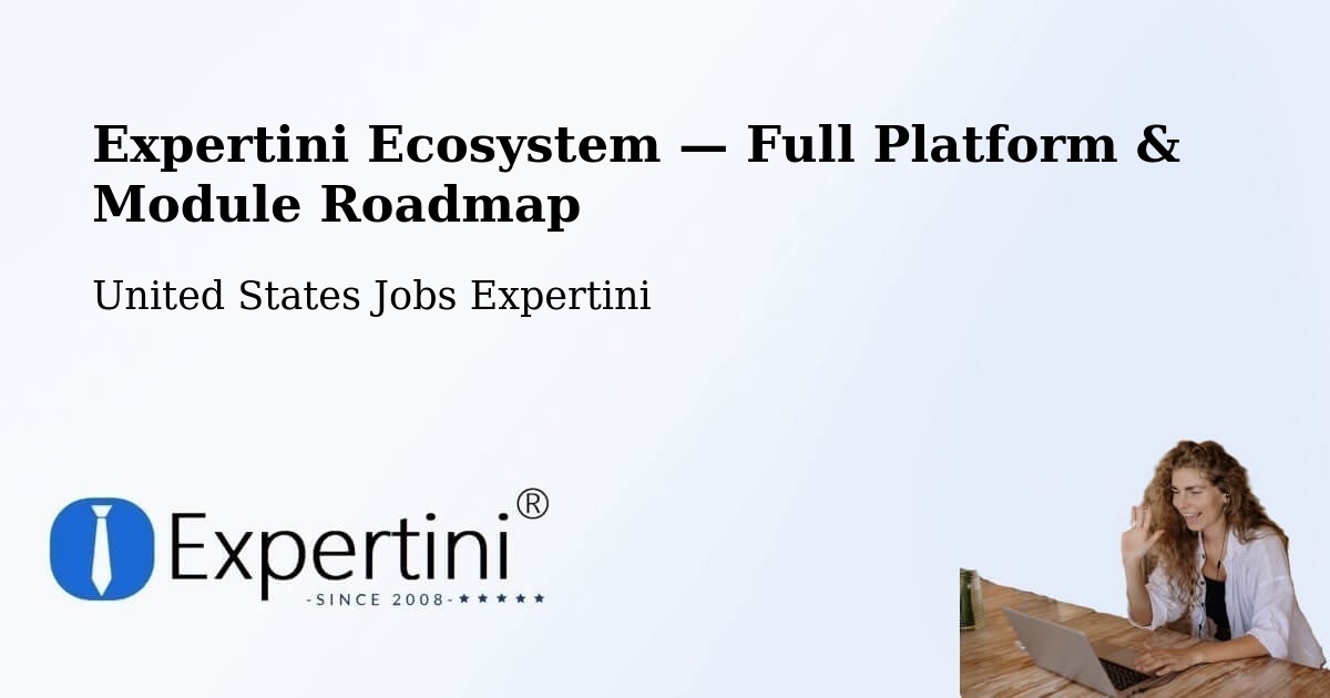 Expertini Ecosystem — Full Platform & Module Roadmap – Champlin